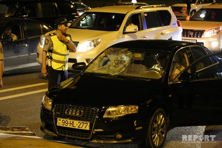Aeroport yolunda “Audi” piyadanı vuraraq öldürüb - FOTO - VİDEO - YENİLƏNİB