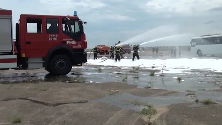 FHN Gəncə Beynəlxalq Hava Limanında taktiki təlim keçirib