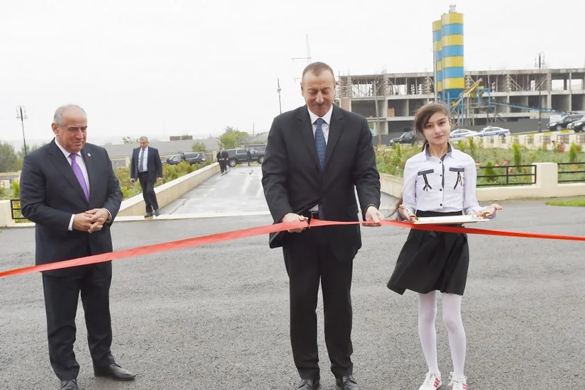 A newly built 100-seat kindergarten opens in Gobustan district