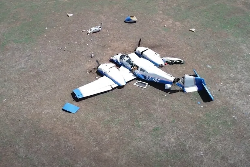 Three killed as two planes crash at Belimbla Park in Oakdale in Sydney’s southwest