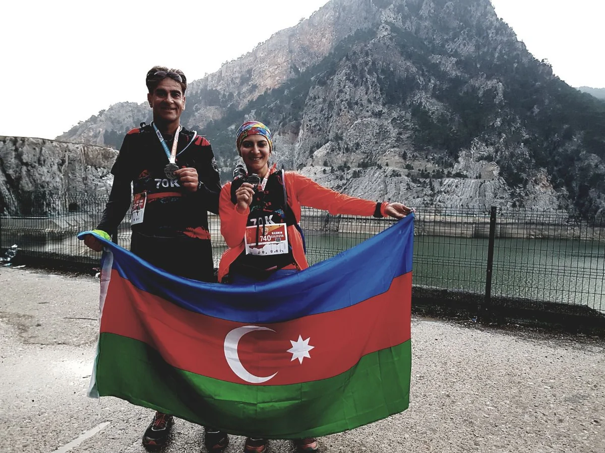 Azərbaycanlı atletlər Manavqat ultramarafonunda iştirak ediblər