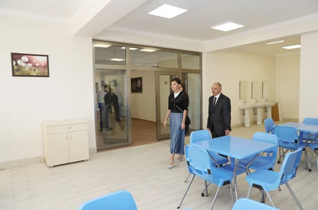 Şamaxıda Məlikçobanlı kənd tam orta məktəbinin açılışı olub - YENİLƏNİB