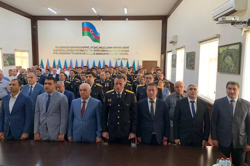 Zəngilan RİH-də Azərbaycan polisinin yaranmasının 105 illiyi münasibətilə tədbir keçirilib