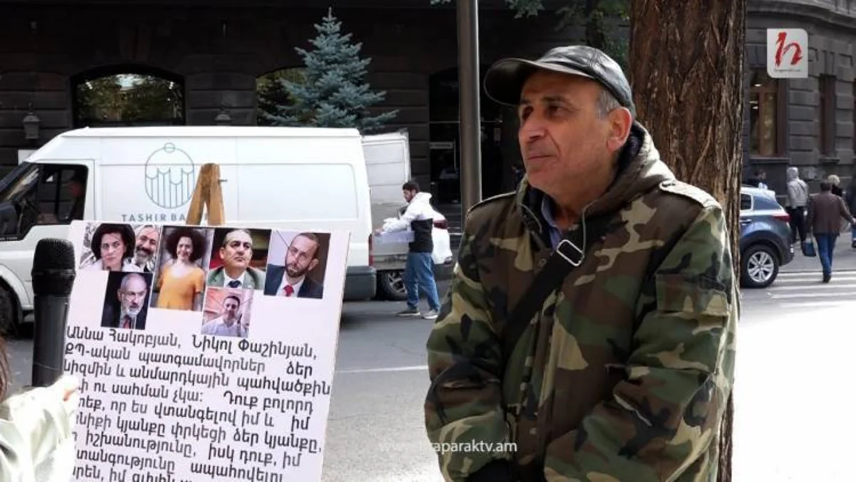 Paşinyanın öldürülməsinin qarsısını alan şəxs: Peşman olmuşam