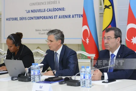 Milli Məclisdə Yeni Kaledoniya nümayəndələrinin iştirakı ilə konfrans keçirilir