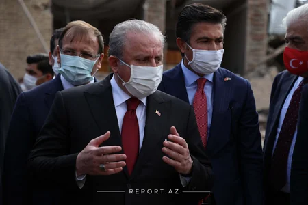 Türkiyə parlamentinin sədri Gəncədədir