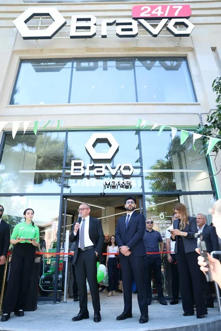 BRAVO Supermarketlər Şəbəkəsi İsmayıl Hidayətzadə küçəsində yeni mağazasını açdı!