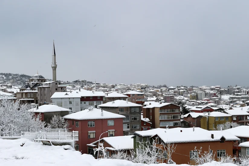 Türkiyəyə güclü qar yağıb