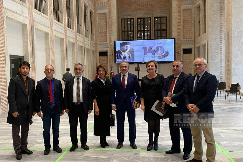 İstanbulda Hüseyn Cavidin 140 illik yubileyi münasibətilə simpozium keçirilib