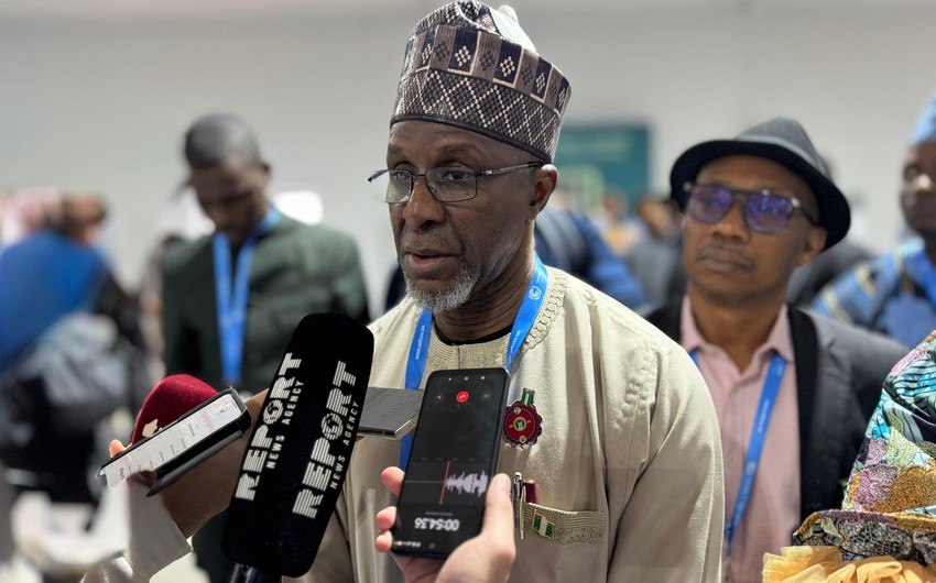 Nigeriyalı nazir: Azərbaycan COP29-da tərəflərə danışıqlar üçün platforma təqdim edib