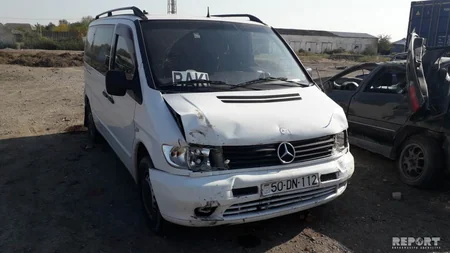 Kürdəmirdə mikroavtobusla minik avtomobili toqquşub, xəsarət alanlar var - FOTO - VİDEO - YENİLƏNİB