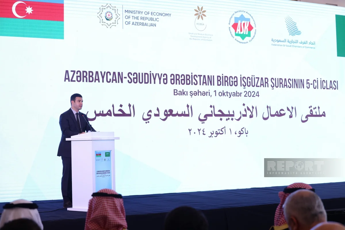 Orxan Məmmədov: Səudiyyə Ərəbistanında açılacaq Ticarət Evi məhsullarımıza marağı təşviq edəcək