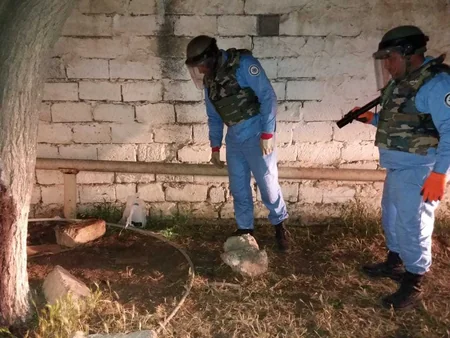 ANAMA Nardaranda silah-sursat aşkarlayıb