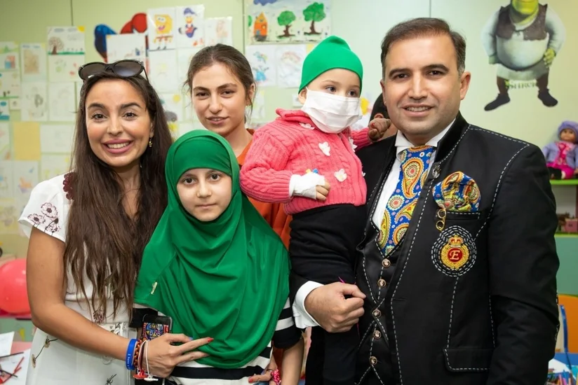 Heydər Əliyev Fondunun vitse-prezidenti Leyla Əliyeva Milli Onkologiya Mərkəzinin Uşaq Klinikasında olub