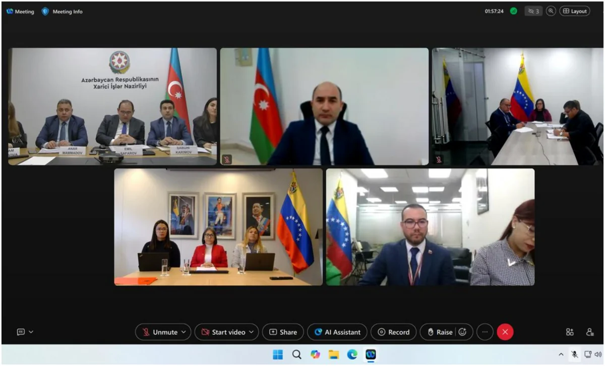 Azərbaycan və Venesuela XİN-ləri arasında məsləhətləşmələr keçirilib