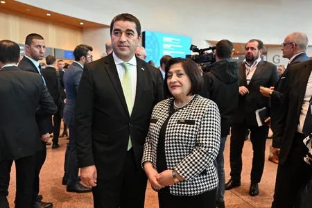 Sahibə Qafarova Parlament Spikerlərinin Avropa Konfransının açılış mərasimində iştirak edib