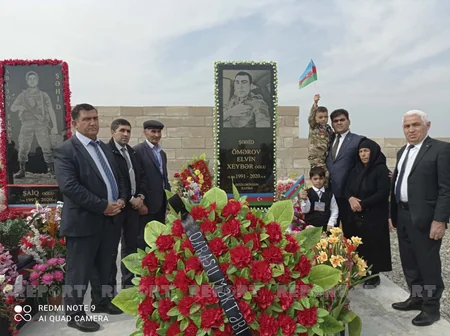 Kürdəmirdə Vətən müharibəsi şəhidlərinin anım mərasimi keçirilib
