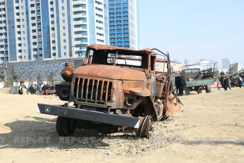 Парк военных трофеев в День Победы - ФОТОРЕПОРТАЖ