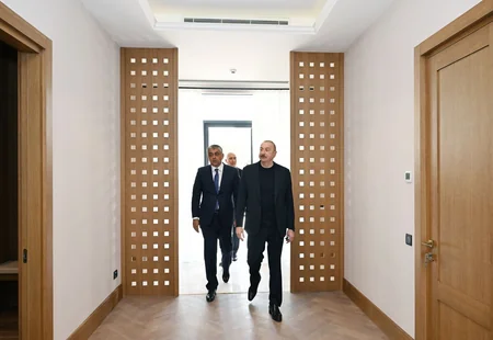 President Ilham Aliyev attends opening of 'Lachin' Recreation Complex