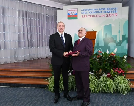 Prezident İlham Əliyev 2019-cu ilin idman yekunlarına həsr olunan mərasimdə iştirak edib - YENİLƏNİB