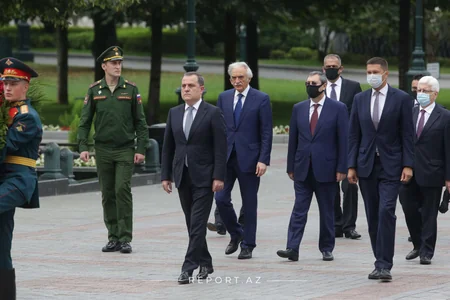 Ceyhun Bayramovun Rusiyaya rəsmi səfəri başlayıb