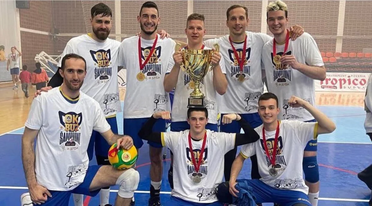 Волейболист сборной Азербайджана стал победителем чемпионата Черногории