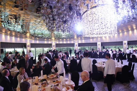 ​İlham Əliyevin adından III Qlobal Bakı Forumunun iştirakçılarına ziyafət verilib - FOTO