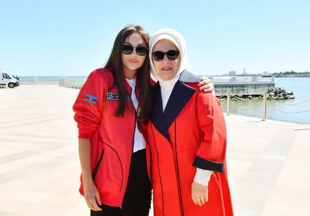 İlham Əliyev və Rəcəb Tayyib Ərdoğan TEKNOFEST Azərbaycan festivalına qatılıblar