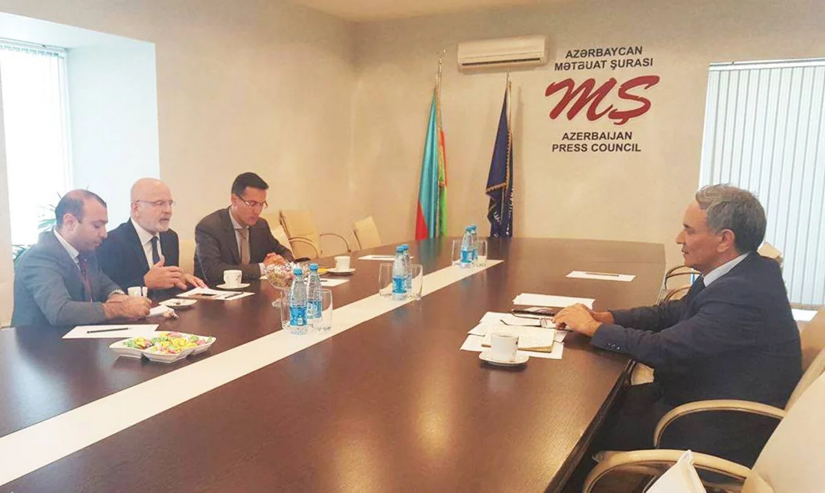 BMT-nin insan hüquqları üzrə xüsusi məruzəçisi Mətbuat Şurasında olub