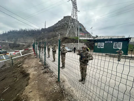 Protest on Khankandi-Lachin road going on for 119 days
