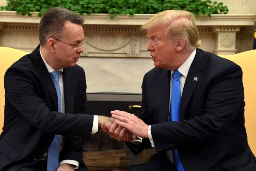 Пастор Эндрю Брансон встретился с президентом США