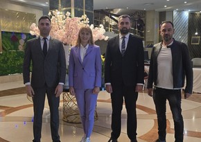 Azərbaycan Üzgüçülük Federasiyasının rəsmiləri Rumıniyada görüş keçiriblər