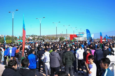 Bakıda qələbə qaçışı təşkil edilib