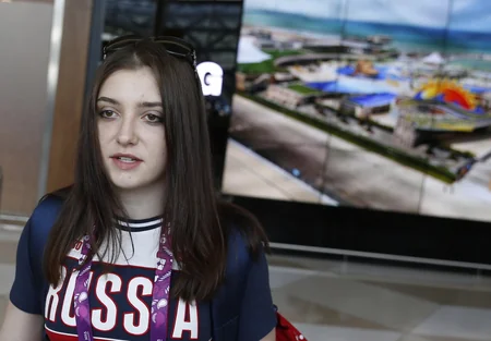 ​Russian national gymnastics team arrive in Baku
