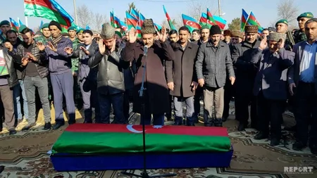 Азербайджан простился с погибшим солдатом - ВИДЕО - ОБНОВЛЕНО