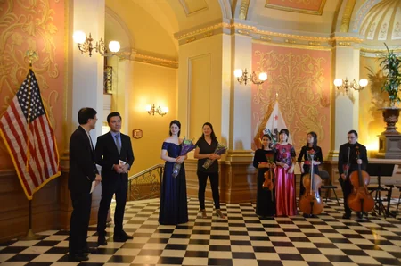 California State Senate hosts Azerbaijani musicians