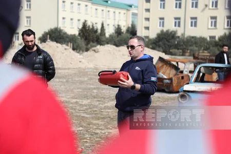 FHN tərəfindən “Formula-1 Azərbaycan Qran Prisi 2023” marşalları üçün növbəti təlim keçirilib