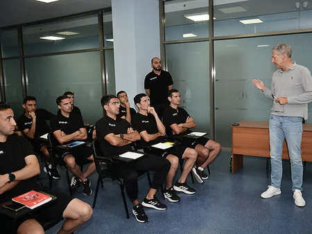 Azərbaycanın futbol hakimlərinin təlim-məşq toplanışı olub