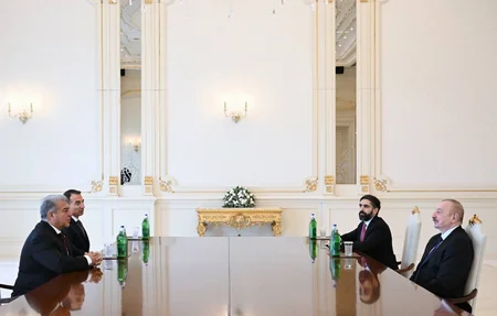 Ильхам Алиев принял президента Барселоны