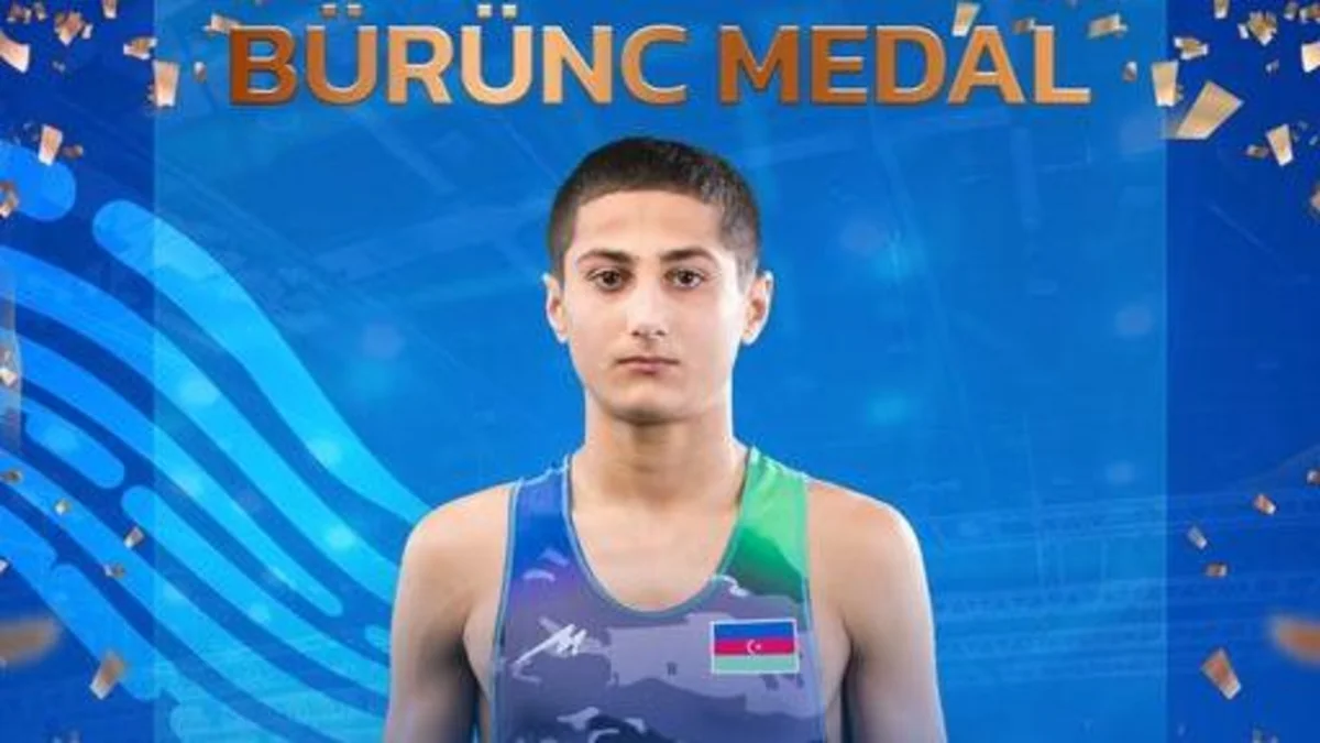 Азербайджанский борец завоевал бронзовую медаль на чемпионате мира