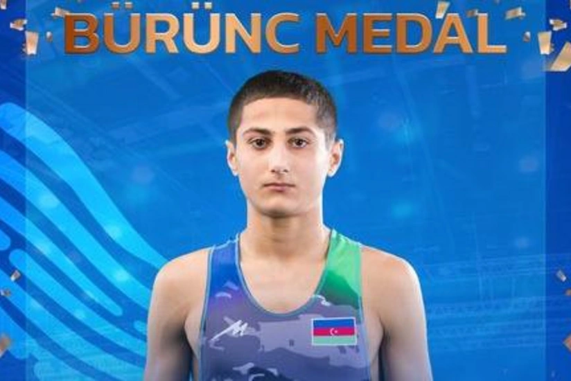 Azərbaycan güləşçisi dünya çempionatında bürünc medal qazanıb