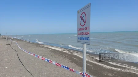 Lənkəranda dənizdə 4 nəfərin batdığı ərazidə çimmək qadağan olunub - YENİLƏNİB