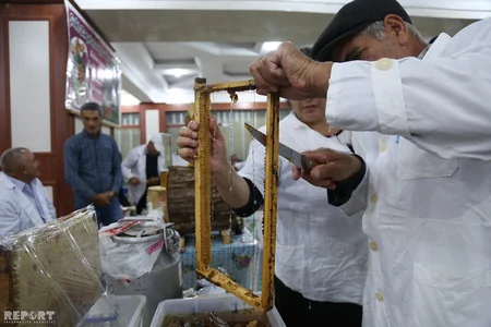 Bakıda bal yarmarkası - FOTOREPORTAJ