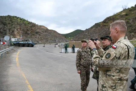 Foreign diplomats informed about Armenian provocations at Lachin border checkpoint
