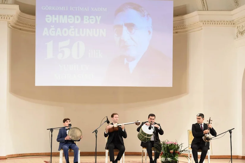 Əhməd bəy Ağaoğlunun anadan olmasının 150 illik yubileyi qeyd edilib