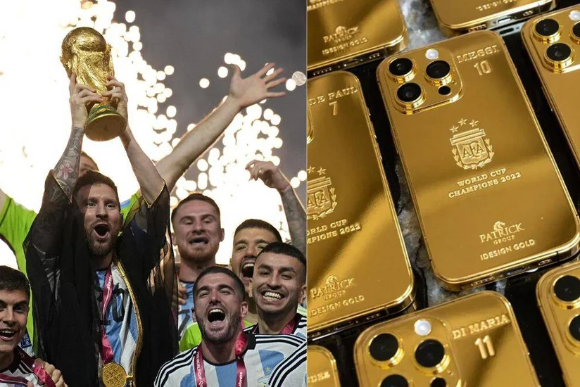 Messi Argentina millisinin üzvlərinə 35 qızıl iPhone bağışlayıb