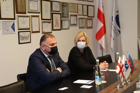 Gürcüstanın Qafqaz Universiteti Azərbaycanın ali məktəbləri ilə əməkdaşlığın inkişafına maraq göstərir 
