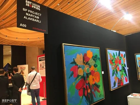 Paris “Art Shopping”in direktoru: Azərbaycanlı rəssamların əl işlərini çox yüksək qiymətləndirirəm - FOTO