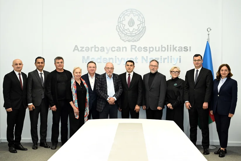 Mədəniyyət Nazirliyində xarici sirk rəhbərləri və mütəxəssisləri ilə görüş keçirilib