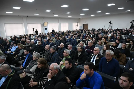 Состоялось очередное судебное заседание по уголовному делу армян, обвиняемых в военных преступлениях